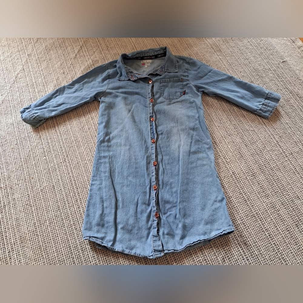 Limited Too Shirt Dress Size 7